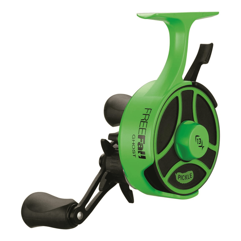 13 Fishing Radioactive Pickle Inline Ice Combo