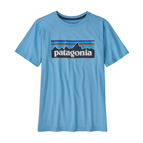 Patagonia Regenerative Organic Certified Cotton P-6 Logo T-Shirt - Boys'
