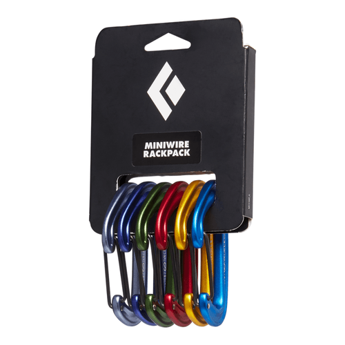 Black Diamond MiniWire Carabiner Rackpack (6 Pack)