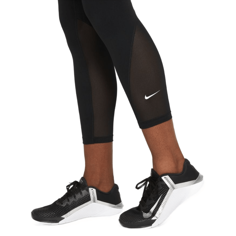 Nike One Mid-rise 7/8 Mesh-paneled Legging - Women's 