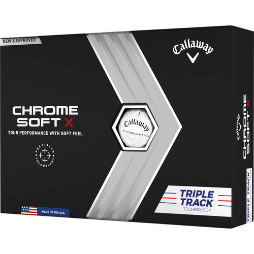 Callaway Chrome Soft X Golf Balls (12 Pack)