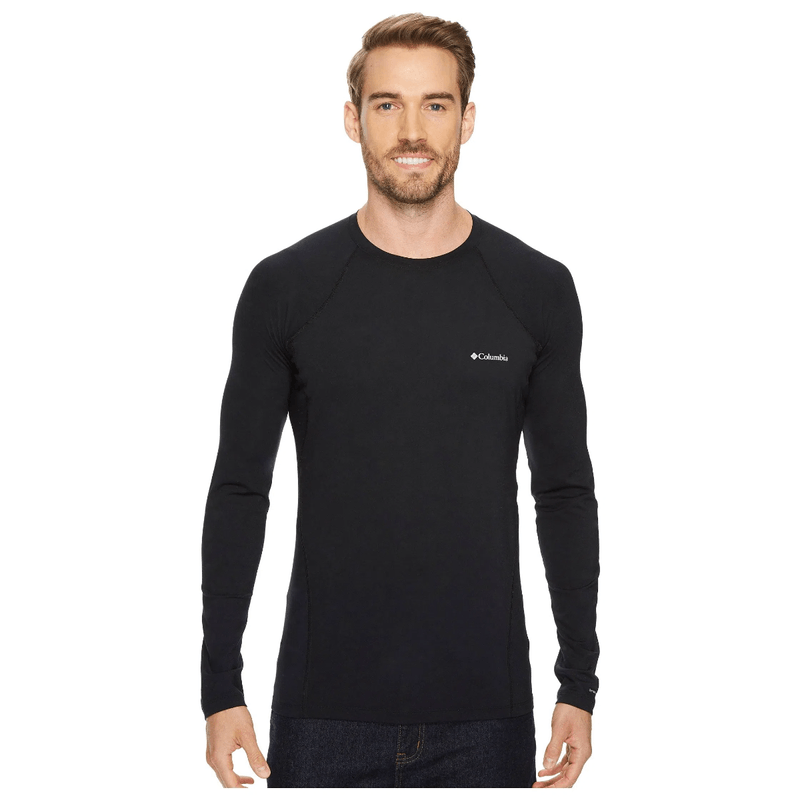 Columbia Midweight Stretch Long Sleeve Shirt - Men's Black S