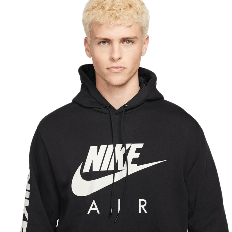 Nike air black and white online hoodie