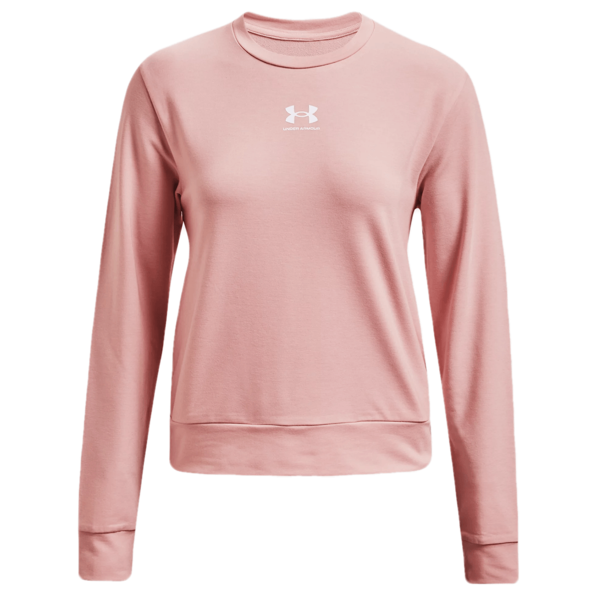 Under armour women's discount rival fleece crewneck sweatshirt