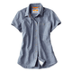 Orvis Short-Sleeved Tech Chambray Workshirt - Women's.jpg