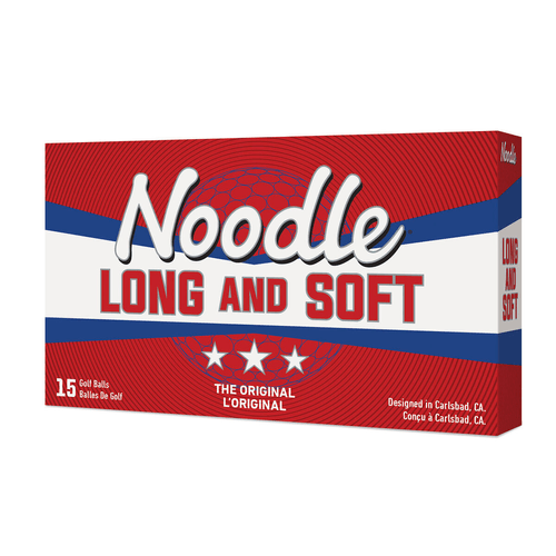 Tay Noodle Long & Soft Golf Ball - 15 Pack