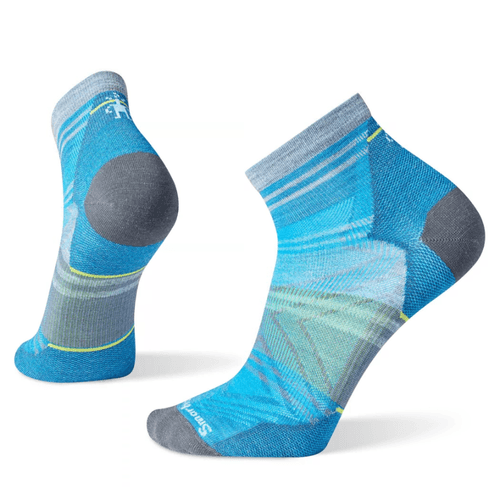 Smartwool Run Zero Cushion Ankle Pattern Sock - Men's