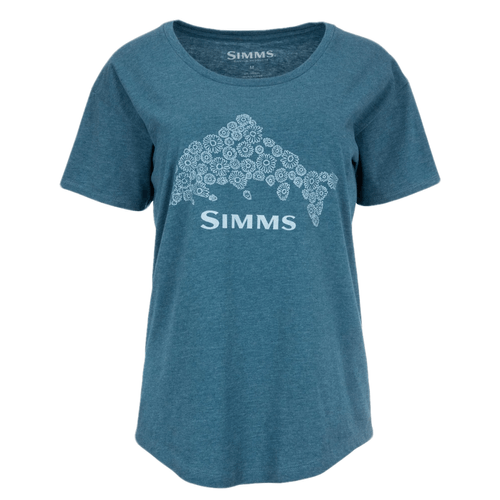 Simms Floral Trout T-Shirt - Women's