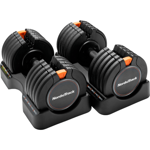 Nordic Track 50 Lb Select-a-Weight Dumbbell Set