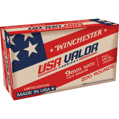 Winchester USA Valor NATO Ammunition