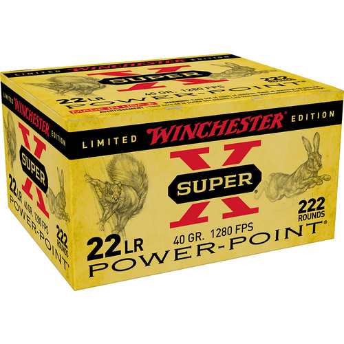 Winchester Super-X Power-Point Rimfire Ammunition