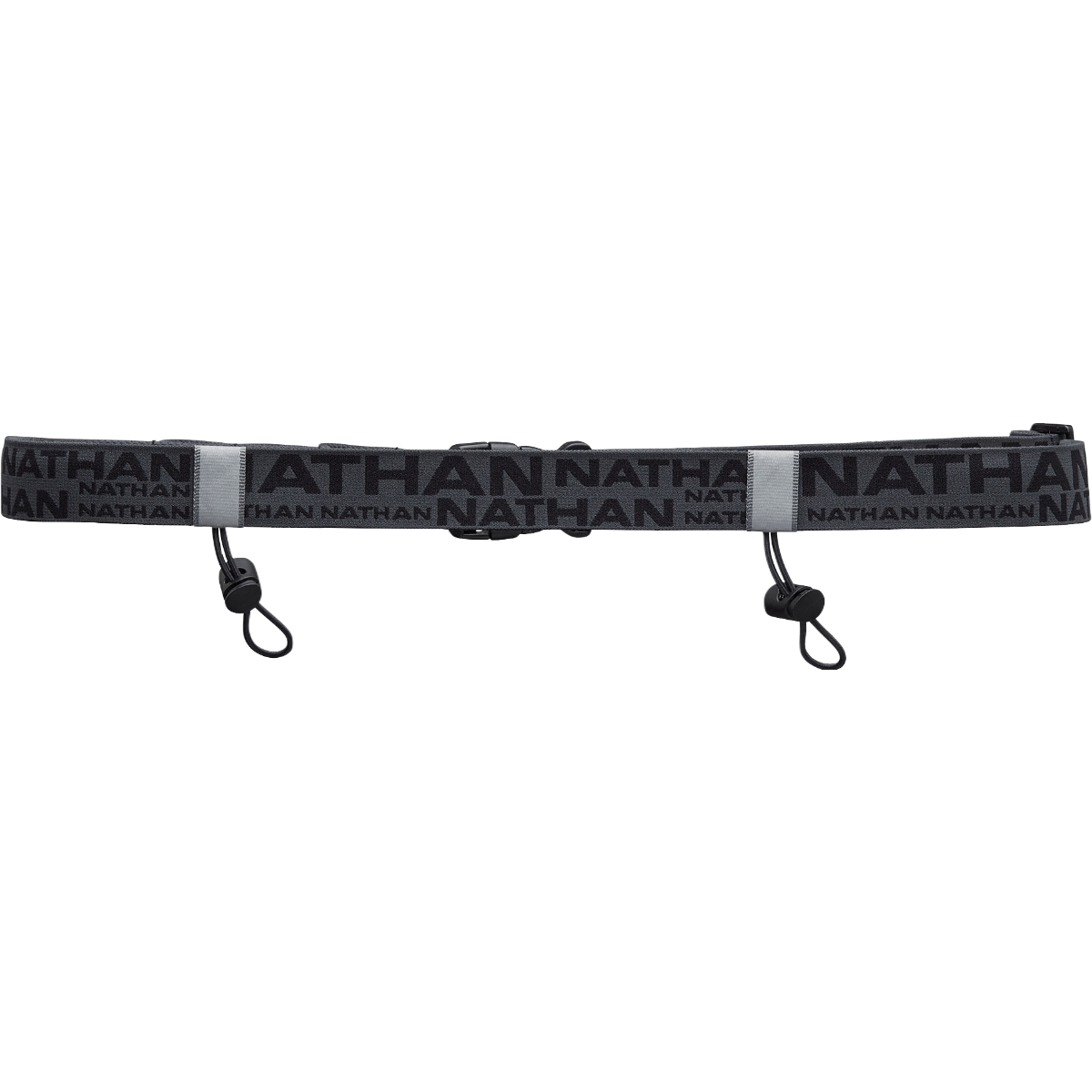 Nathan Race Number Nutrition Belt Black