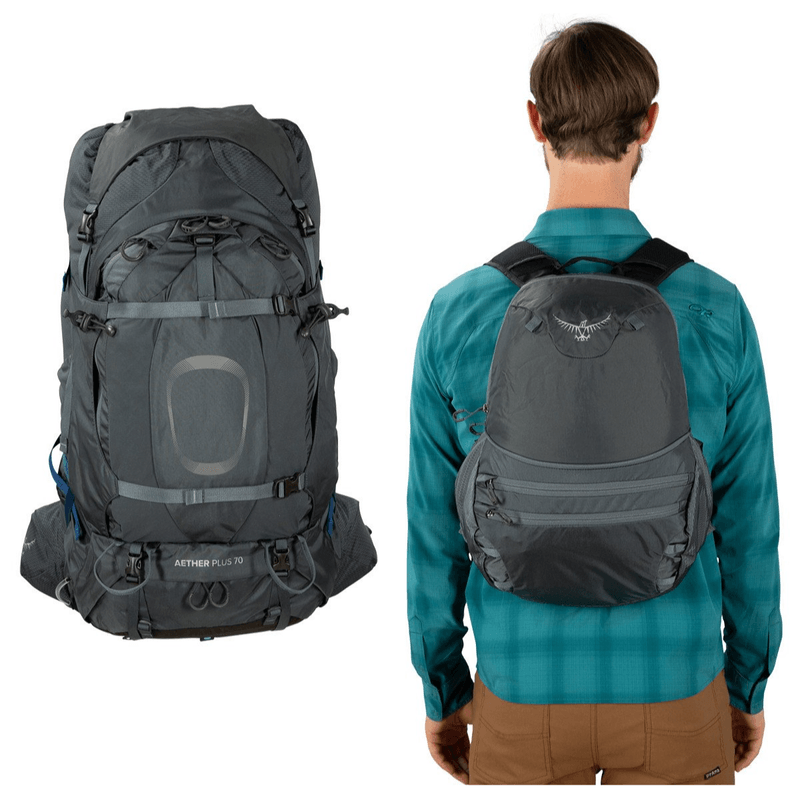 Osprey Aether Plus 70L Backpack Men s Als