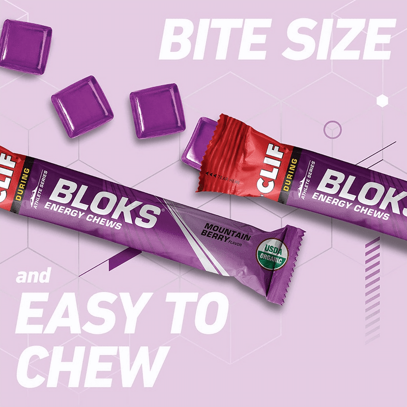 Clif Bar Mountain Berry Bloks Energy Chews