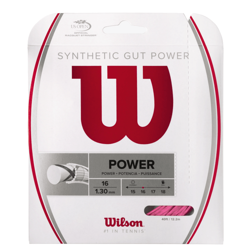 Wilson Synthetic Gut Power 16 Tennis String