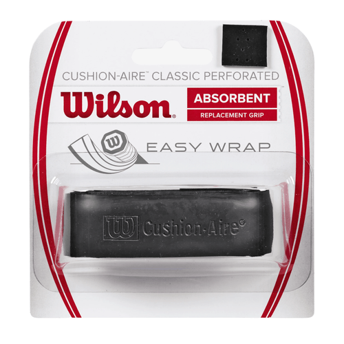 Wilson Cushion-Aire Classic Perforated Black Grip