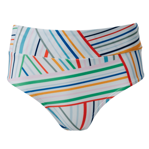 Nani Swimwear Textured Olympia Mid Rise Bottom - Women's