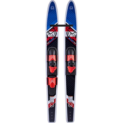 HO Sports Blast Combo Water Ski with Blaze Binding And Rear Toe Strap Bar