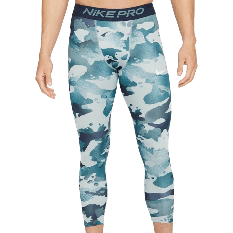 LEGGING MASCULINA 3/4 TIGHT AOP CAMO NIKE CZ1229-084 - LEGGING NIKE 3/4  TIGHT AOP CAMO CZ1229-084 MASCULINA - NIKE