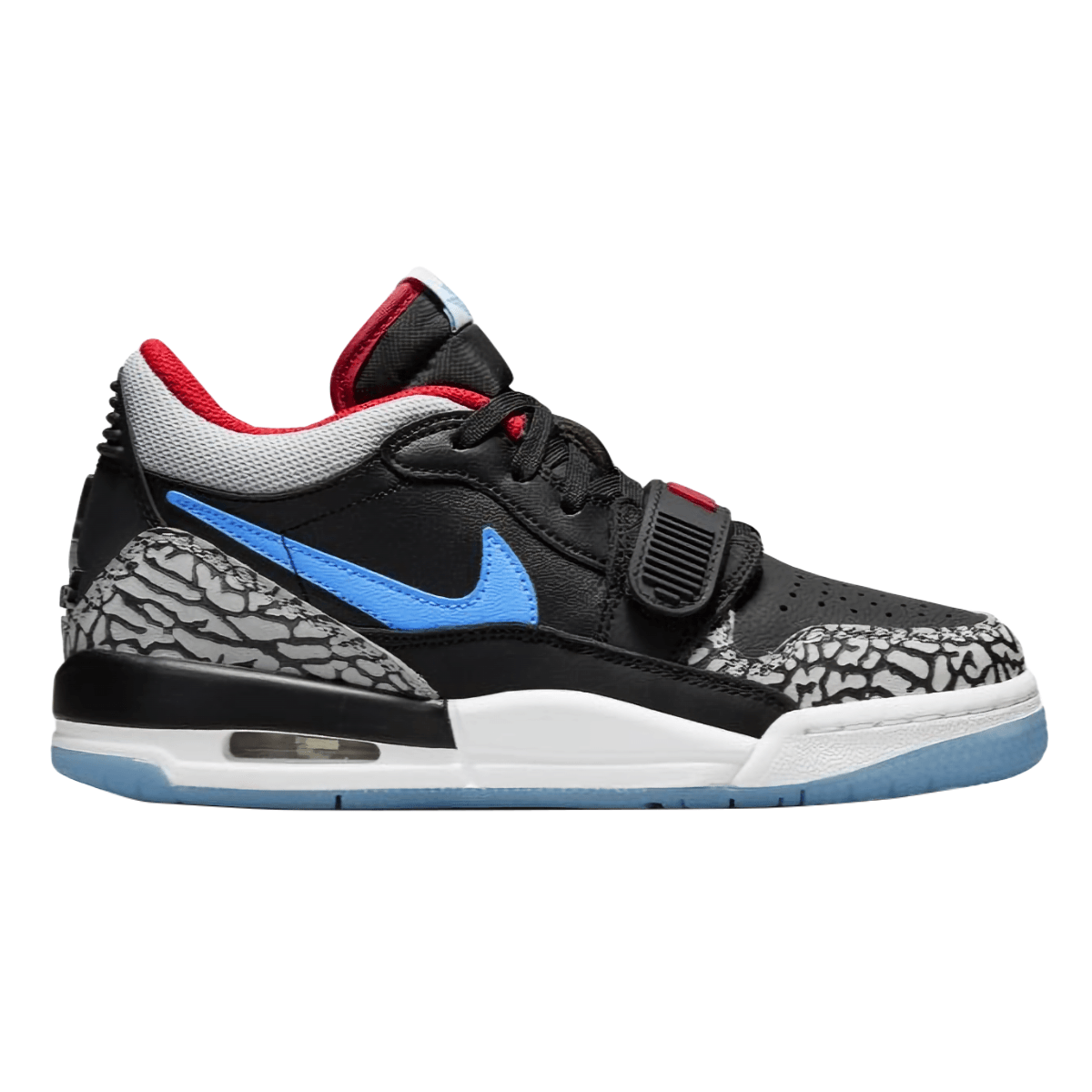 Jordan Legacy 312 Low Black Valor Blue GS