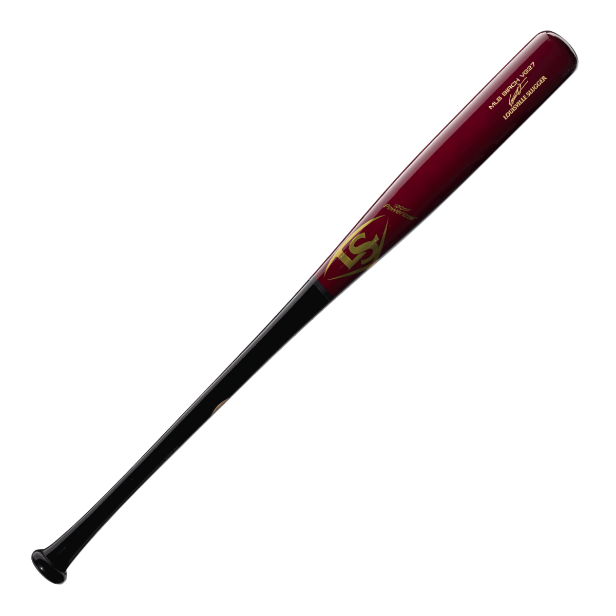 louisville slugger major league baseball black and gold bat 27 Inches