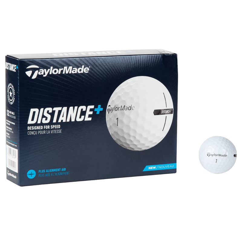 TaylorMade Distance+ Golf Ball 12 Pack