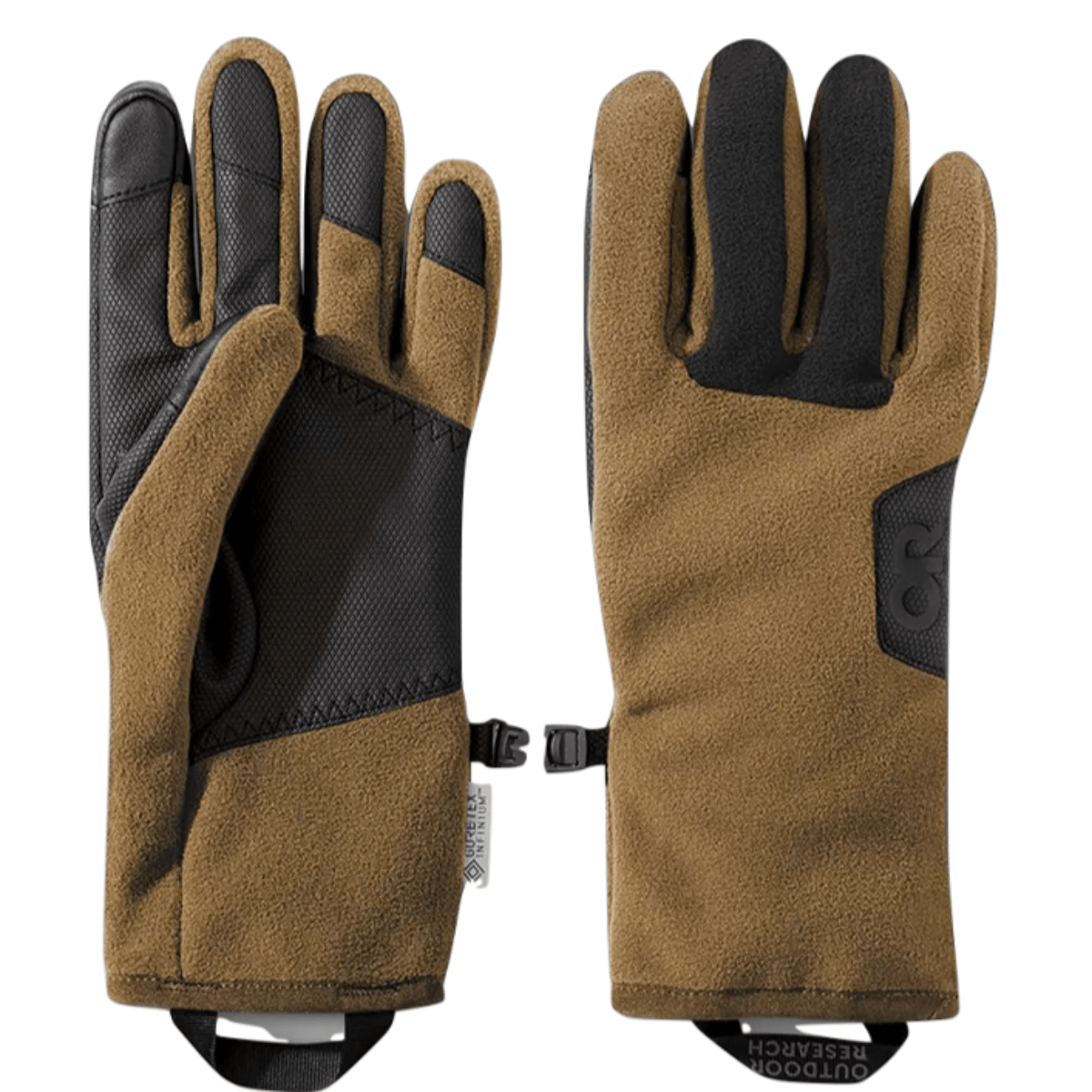 Manzella Men's Lightweight Gore-Tex Infinium Glove, Touchscreen Capable  with Windproof Protection Against Cold Weather