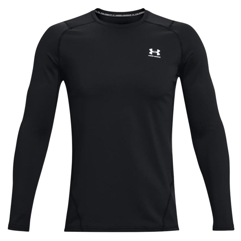 Women's Under Armour ColdGear Fitted Long Sleeve Crew Shirt Black