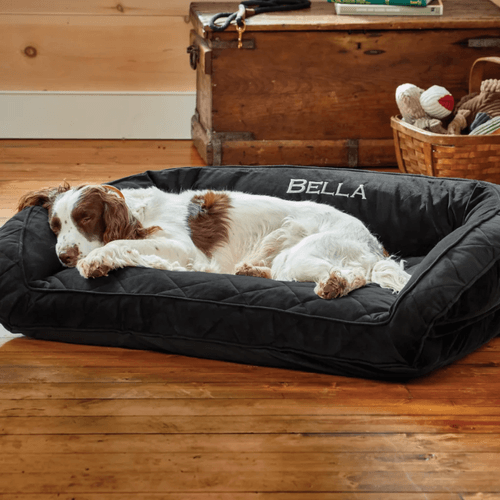 Orvis ComfortFill-Eco Bolster Dog Bed