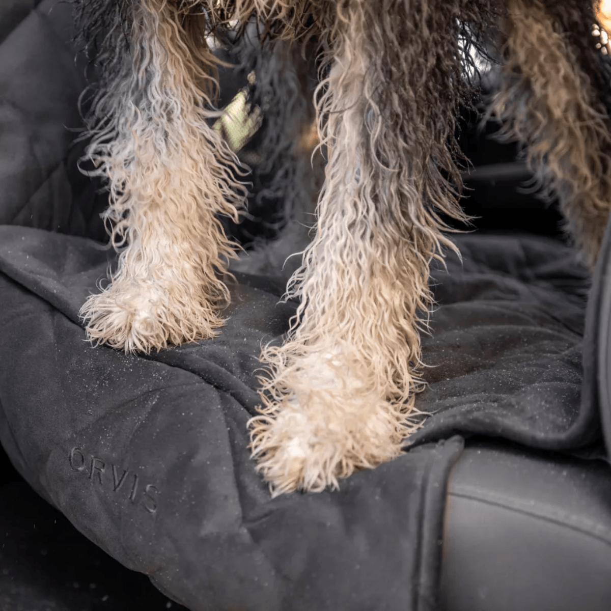 Grip-Tight Microfiber Dog Backseat Protector