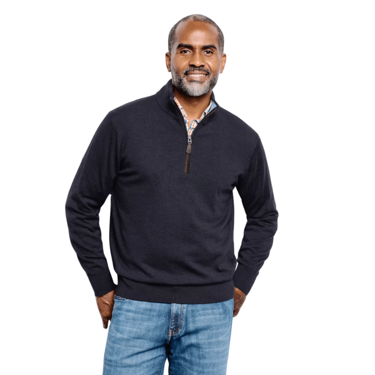 Merino wool sale quarter zip