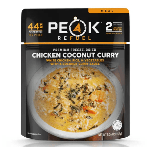 Peak Refuel Chicken Coconut Curry Freeze-Dried Meal