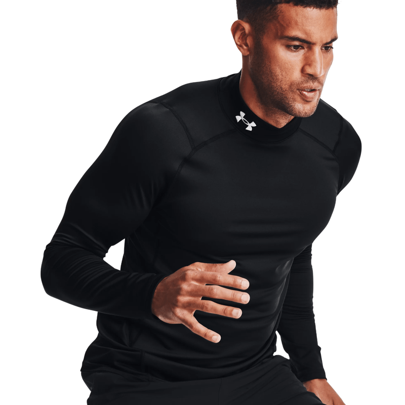 Under Armour Men's CG Armour Fitted Mock Long Sleeve Top