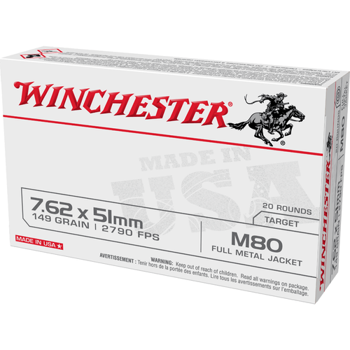 Winchester Ammo M80 Fs