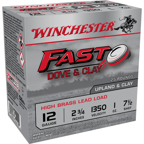Winchester Fast Dove High Brass Shotgun Shells