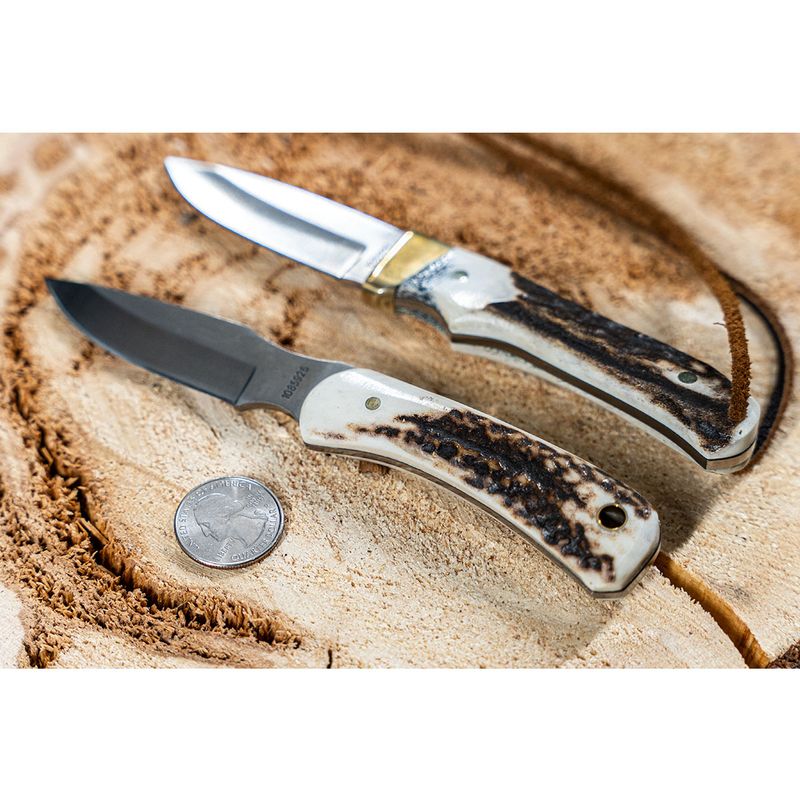 Uncle Henry Mini Pro Hunter And Detail Hunter Combo Knife Set 