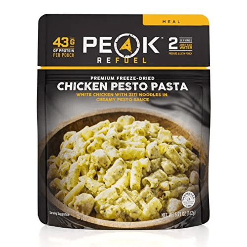 Peak Refuel Chicken Pesto Pasta Freeze Dried Meal