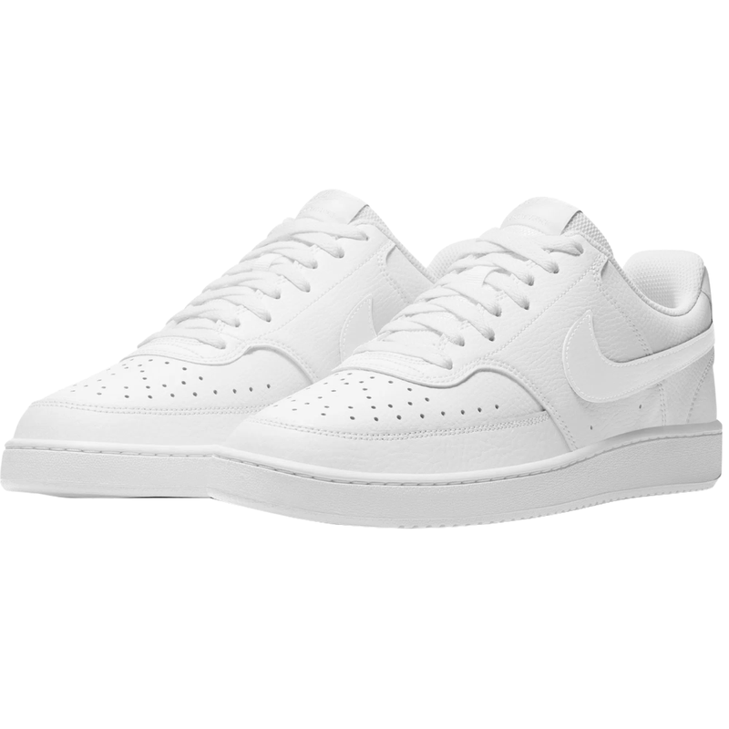 Nike Court Vision Low sneakers in triple white