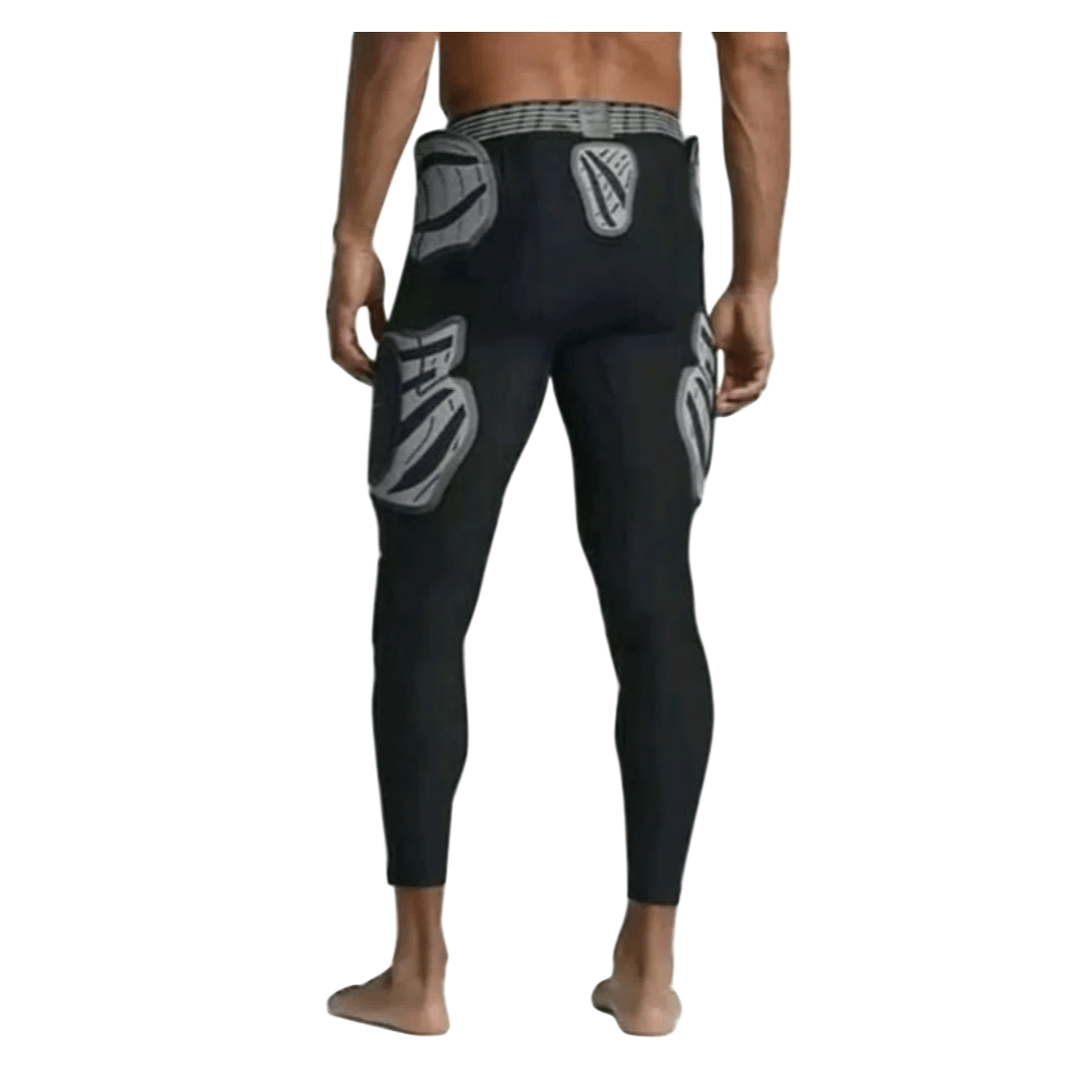 Nike Pro Combat Hyperstrong Hard Plate Football Tights Pants Grey