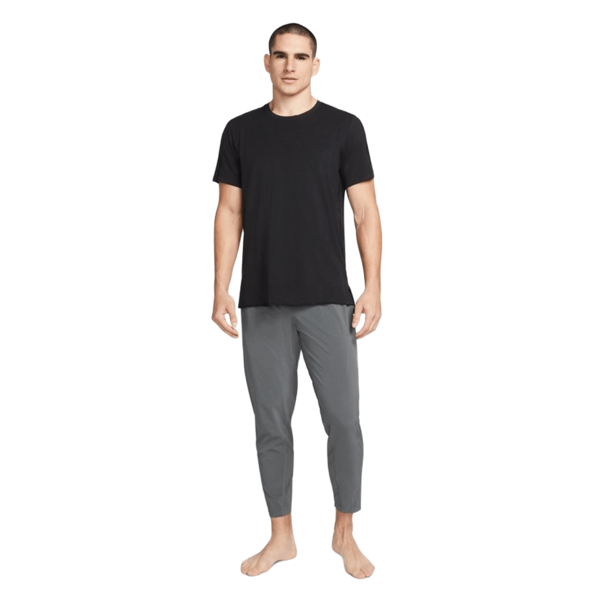 Nike Men's Yoga Dri Fit T-Shirt Training DM7825-530 Size L Lightweight  Stretch