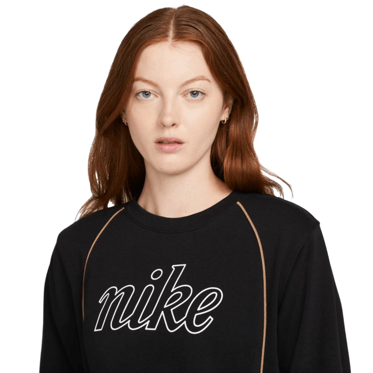 Women's nike sportswear french best sale terry flag crew sweatshirt