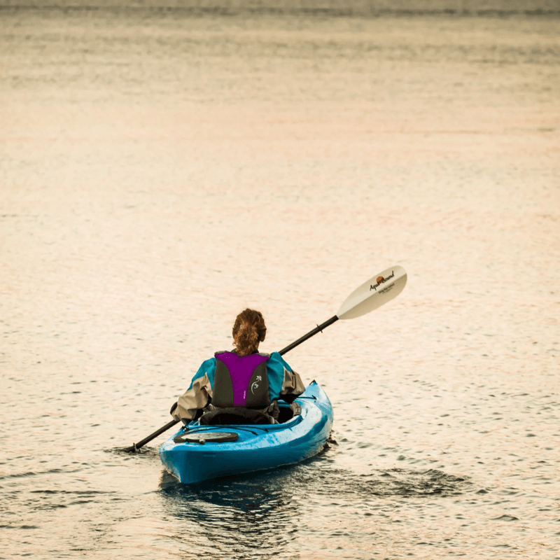 Aqua-bound Sting Ray Hybrid 2-piece Posi-lok Kayak Paddle - Bobwards.com