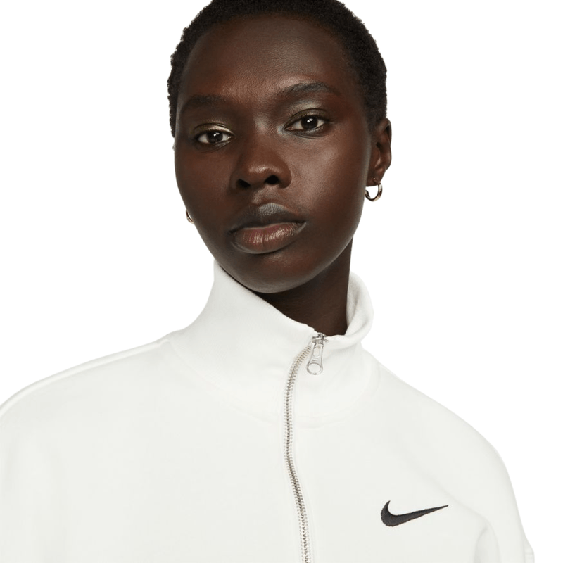 Nike Sportswear Phoenix Fleece Oversized Half Zip Crop Sweatshirt