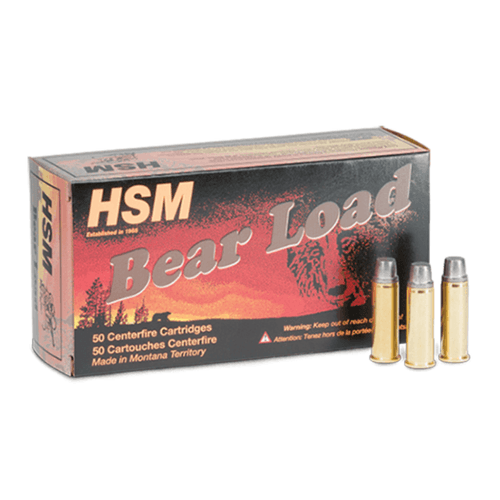 HSM Ammunition 357 Magnum 180 Grain Bear Load Ammunition 50 Rounds