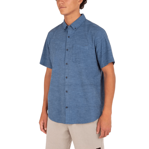 Hurley Organic One And Only Stretch Short Sleeve Shirt - Men's