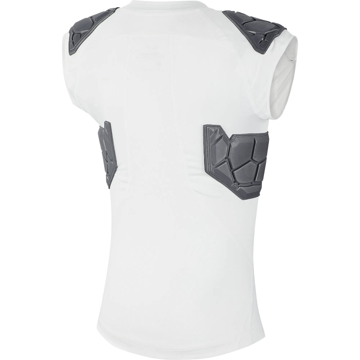 Nike Pro Mens Hyperstrong Football Shirt White/Black/Grey