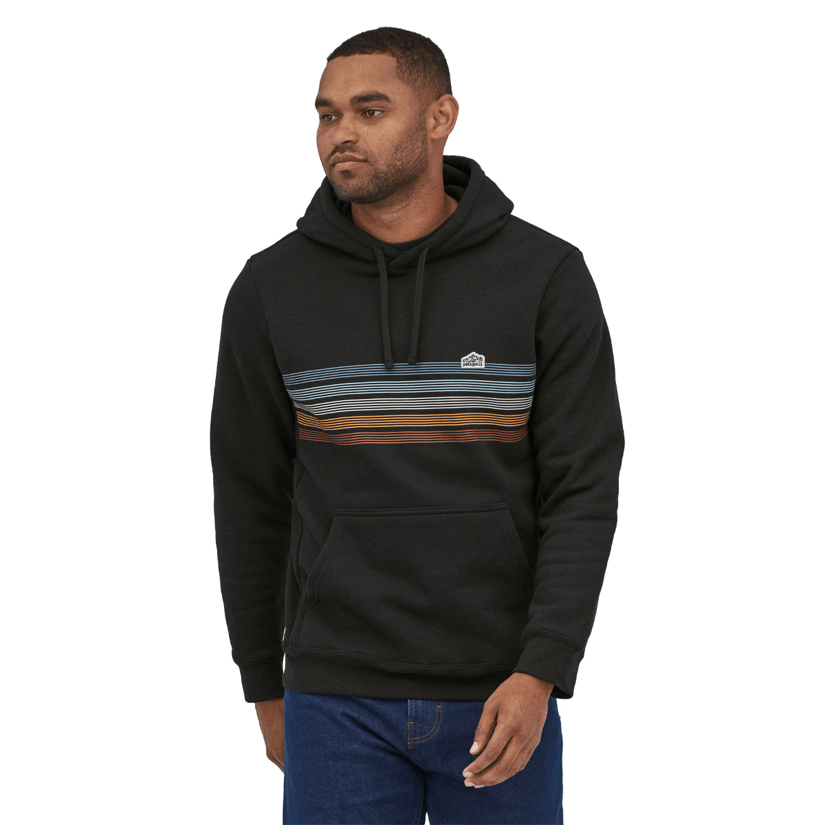 Patagonia men's line outlet logo ridge uprisal hoodie