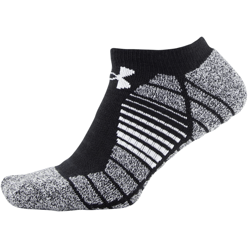 Under Armour Elevated Performance No Show Sock (3 Pack) - Bobwards.com