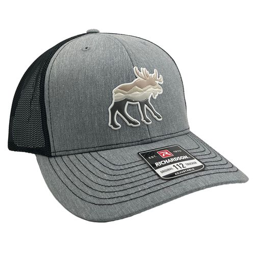 Richardson Mountain Moose Trucker Snapback Hat