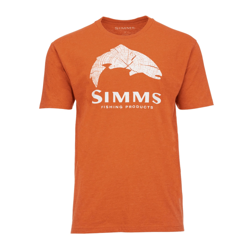 Simms Wood Trout Fill T-Shirt - Men's
